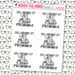 Regret It Sticker Sheet
