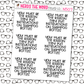 Shampoo Bottles Sticker Sheet