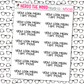 I'm Mean Sticker Sheet