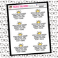 N0547 - Sun Don't Shine Sticker Sheet