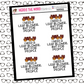 Leaf Blower Snarky Planner Stickers