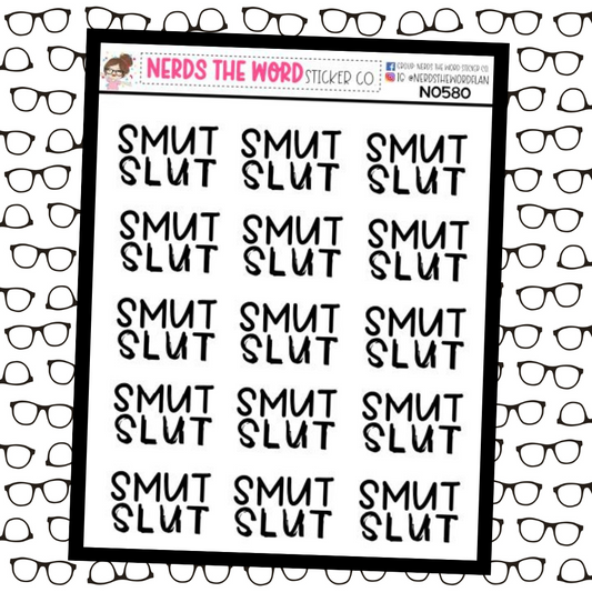 Smut Slut Planner Stickers