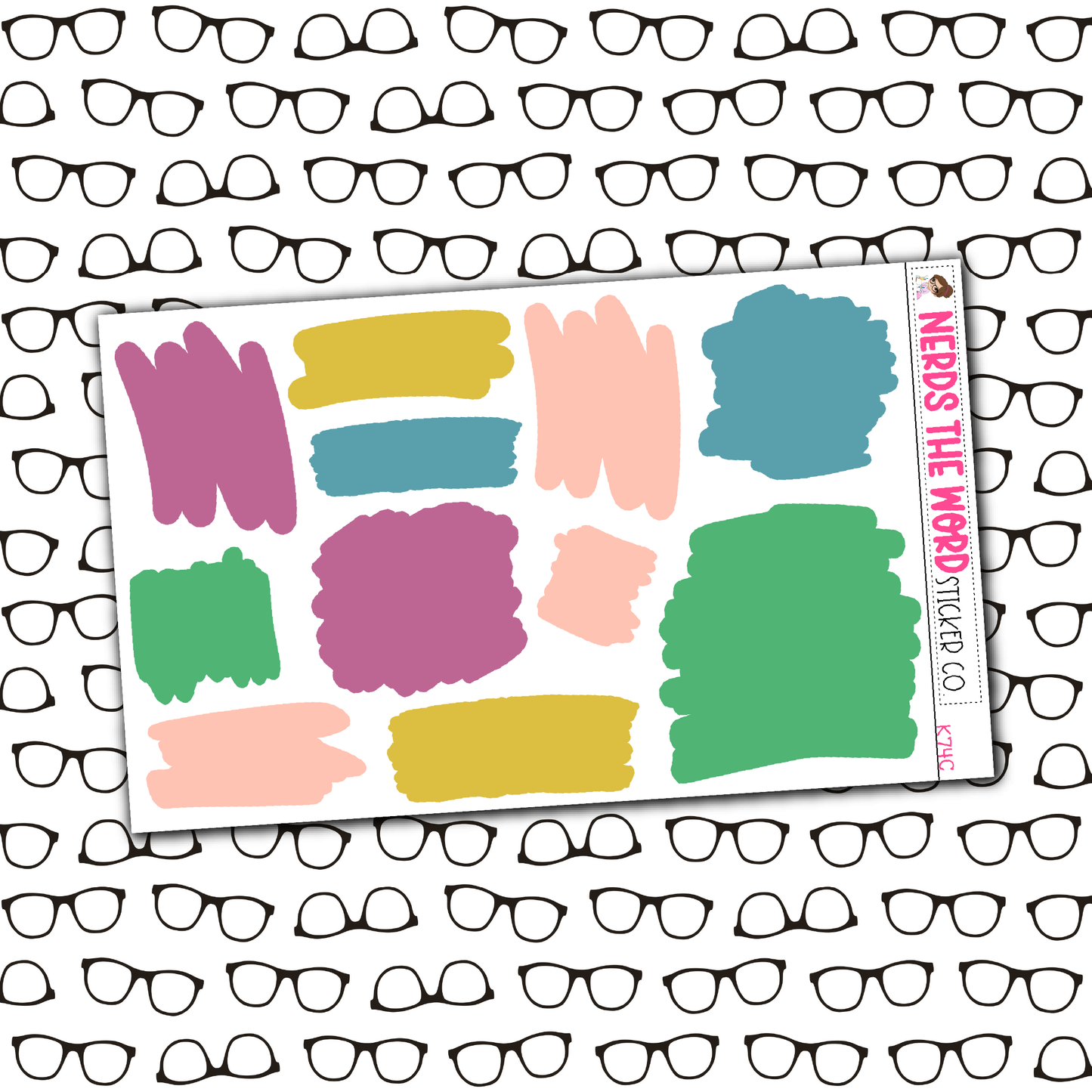 Spring Cleaning Monthly, Weekly and or Journaling Sticker Kit
