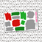 Hippo for Christmas Monthly, Weekly and or Journaling Sticker Kit