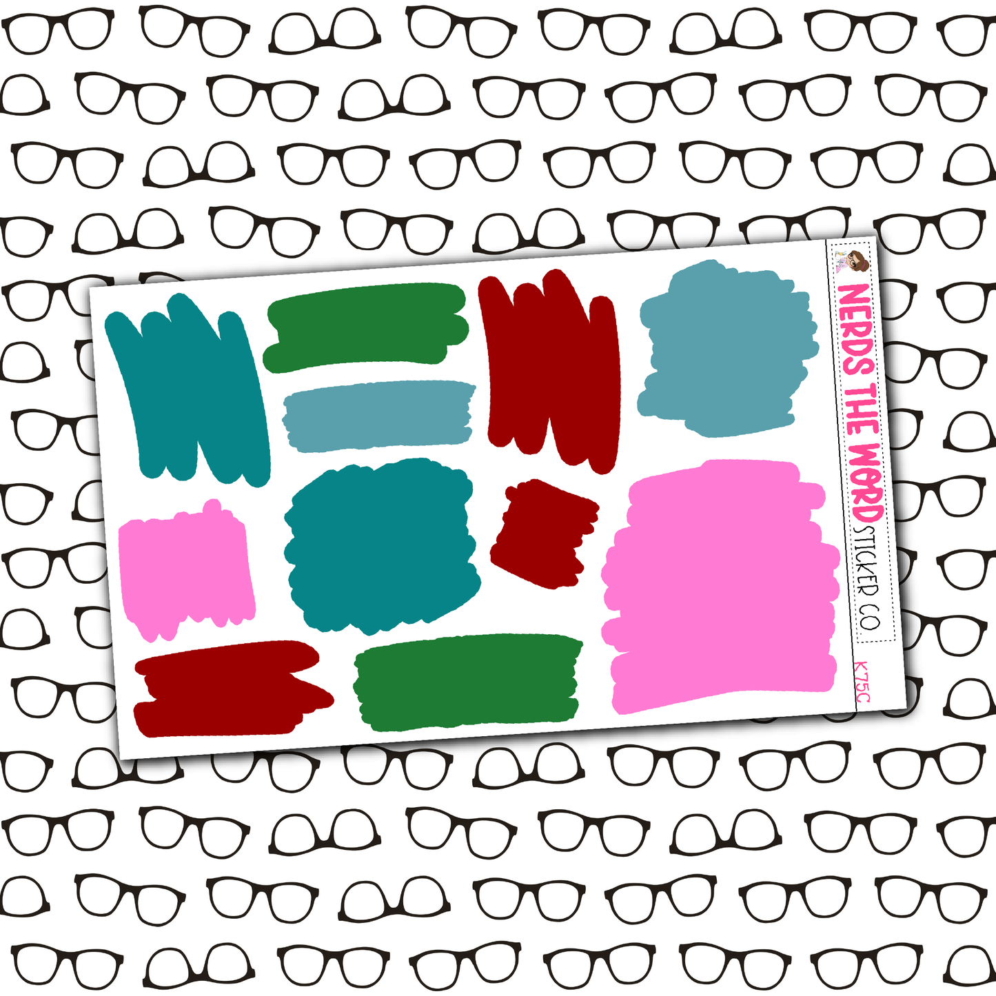 Oh Fudge Monthly, Weekly and or Journaling Sticker Kit
