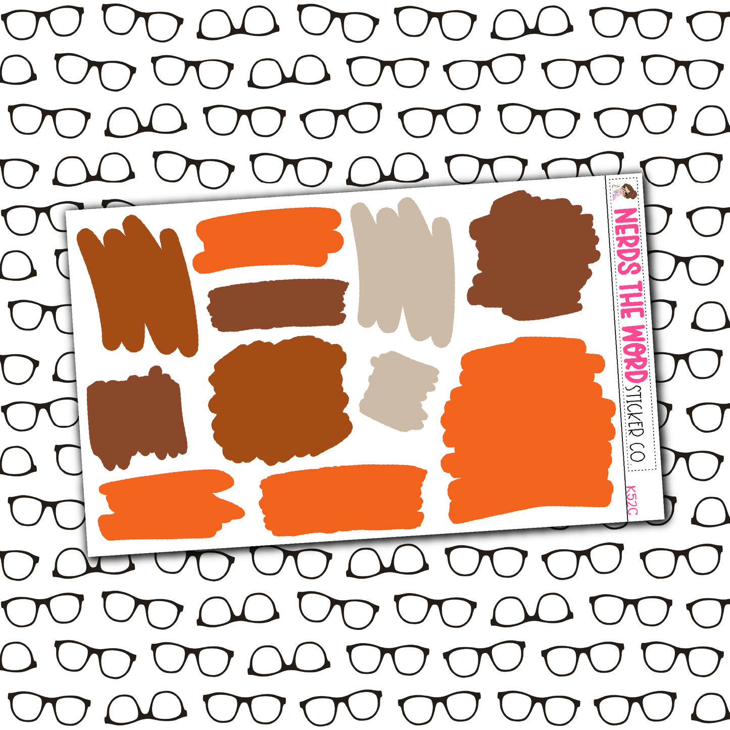 Pumpkin Patch Monthly, Weekly and or Journaling Sticker Kit