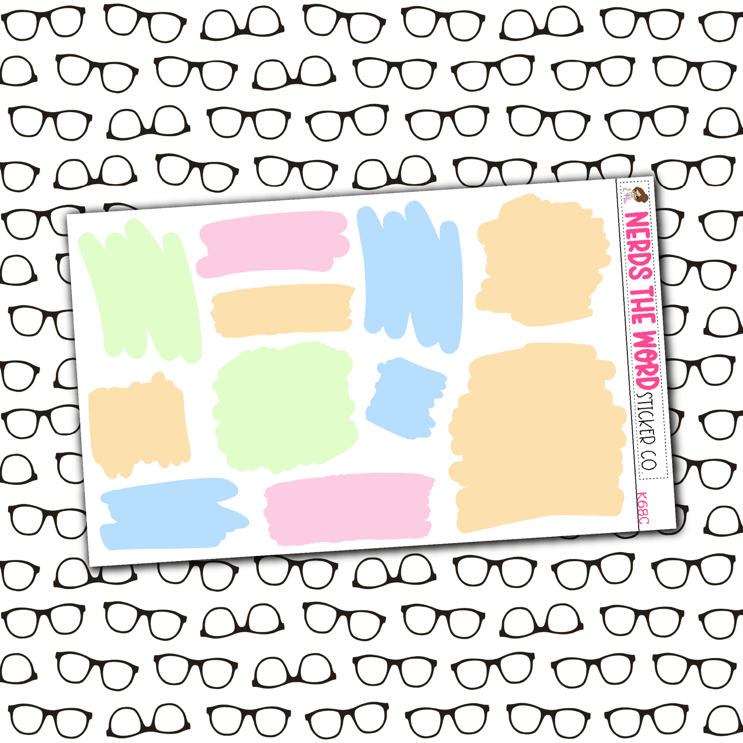 Groovy Halloween Monthly, Weekly and or Journaling Sticker Kit
