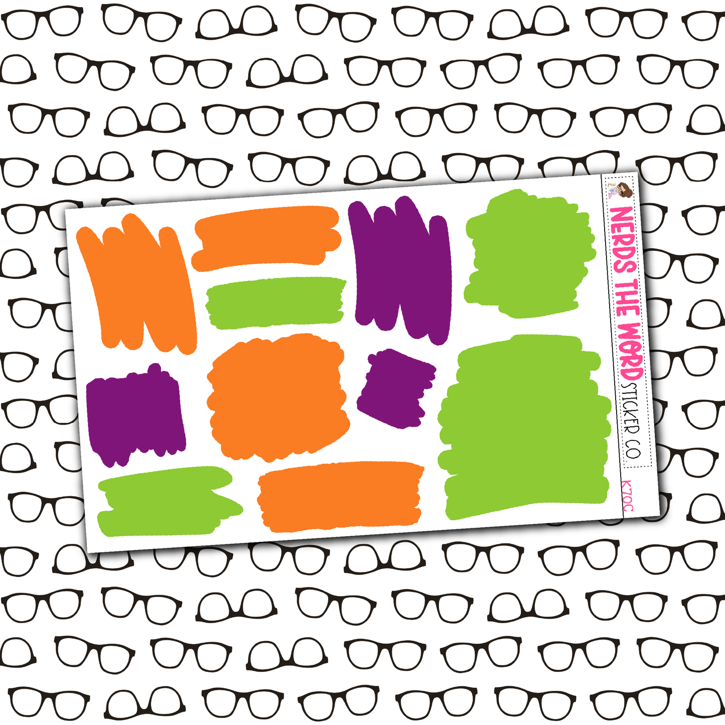 Hey Boo! Monthly, Weekly and or Journaling Sticker Kit