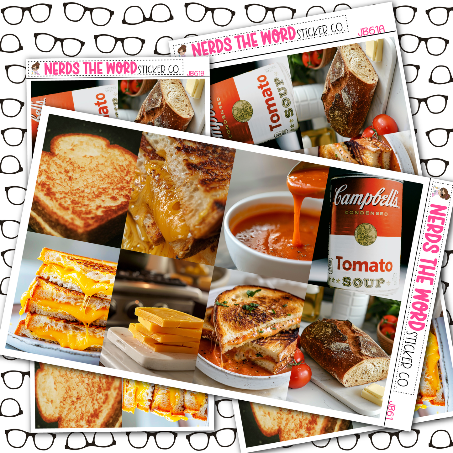 Grilled Cheese Planner Stickers Just Boxes
