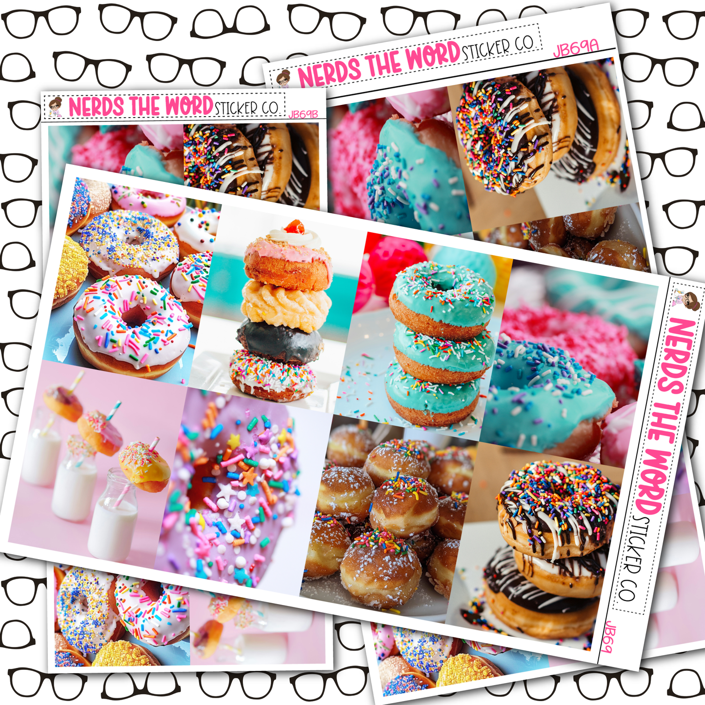 Donuts Planner Stickers Just Boxes