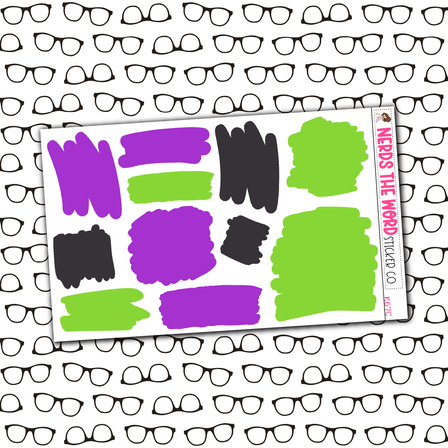 Beetlejuice Monthly, Weekly and or Journaling Sticker Kit