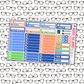 Be A Shark Monthly, Weekly and or Journaling Sticker Kit