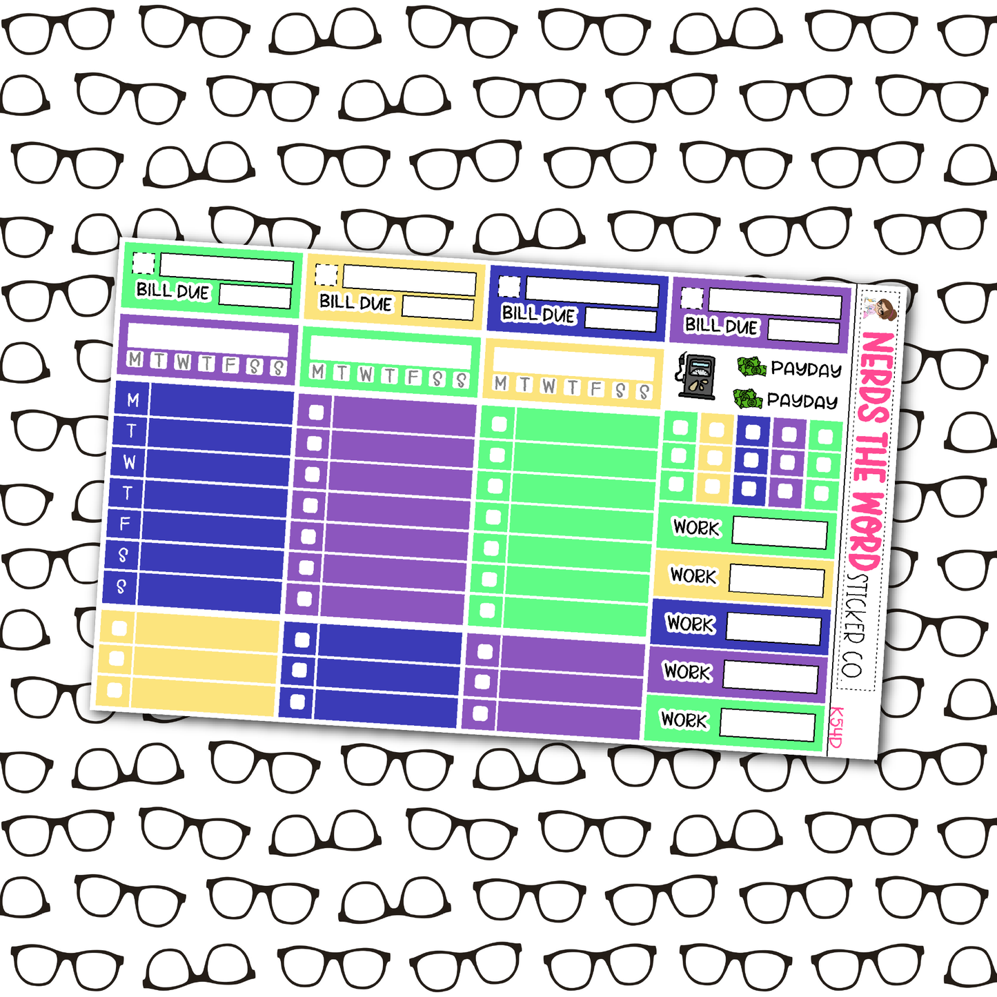 Space Weekly Planner Kit