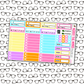 Chill Out Monthly, Weekly and or Journaling Sticker Kit
