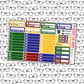 KEVIN! Monthly, Weekly and or Journaling Sticker Kit