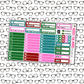 Christmas Story Monthly, Weekly and or Journaling Sticker Kit