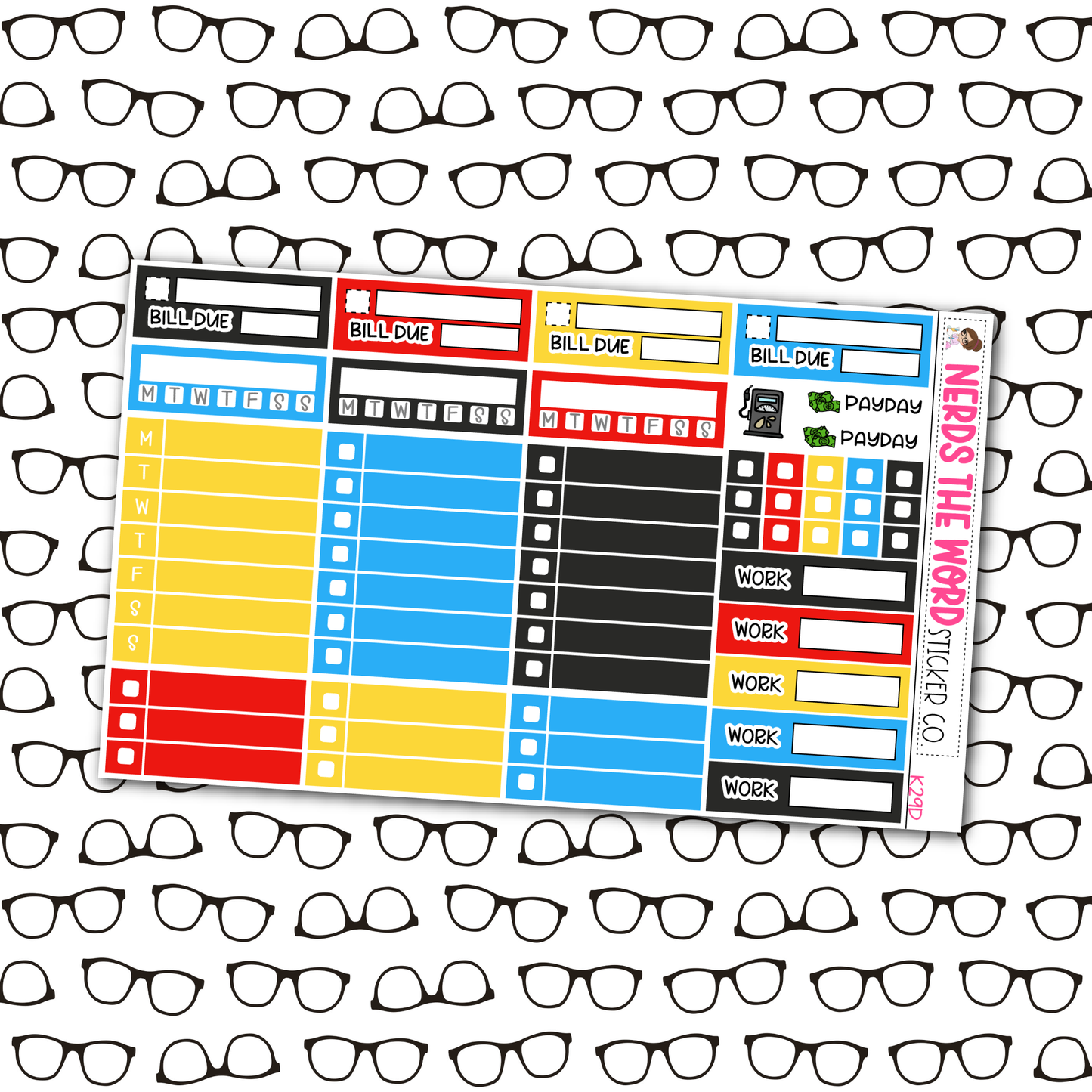 Emoji Weekly Planner Kit