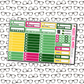 Don't Feed The Bears Monthly, Weekly and or Journaling Sticker Kit