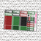 O Christmas Tree Monthly, Weekly and or Journaling Sticker Kit
