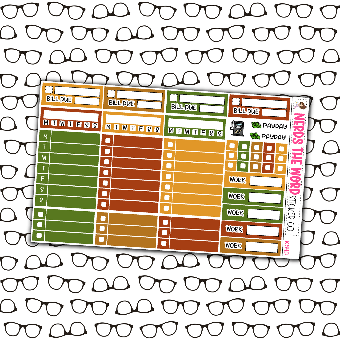 Sweater Weather Monthly, Weekly and or Journaling Sticker Kit