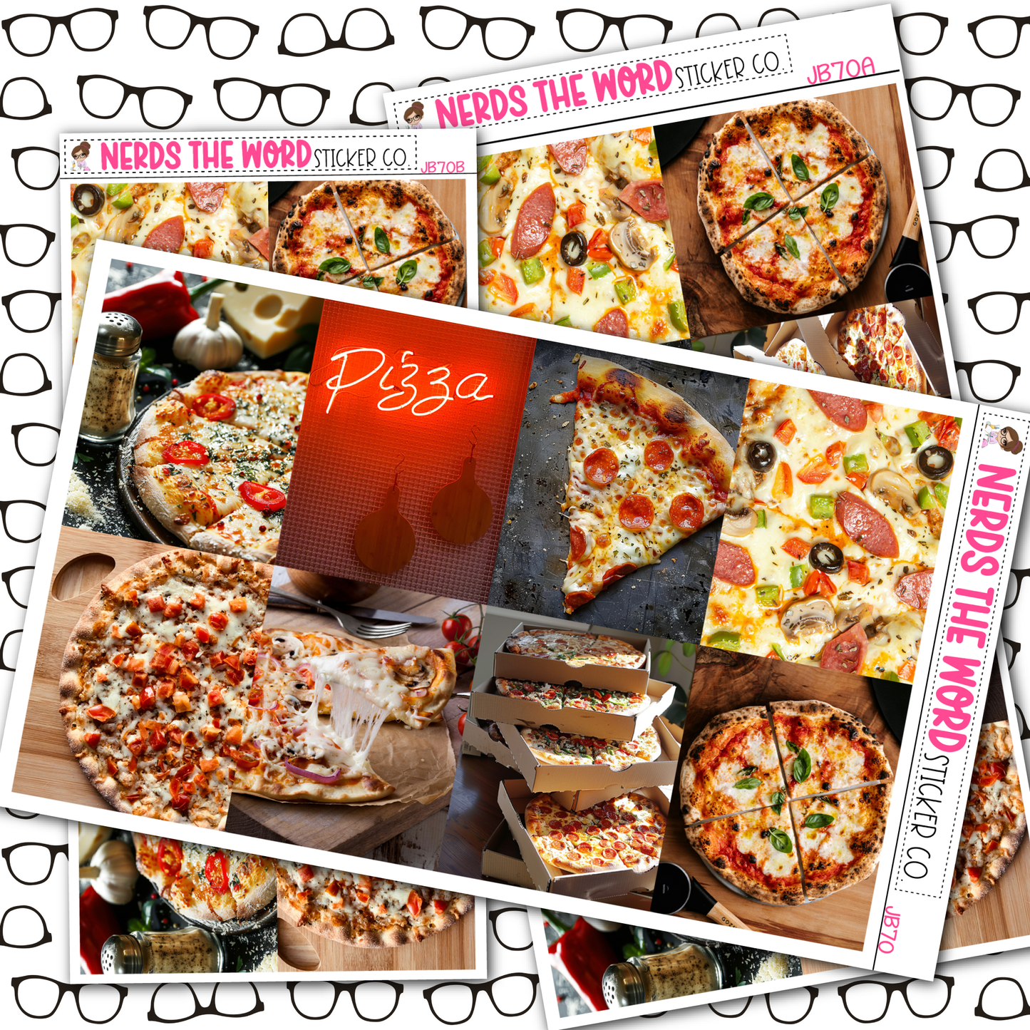 Pizza Planner Stickers Just Boxes
