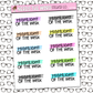 Highlight of the Week Sticker Sheet