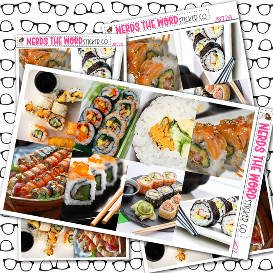 Sushi Planner Stickers Just Boxes