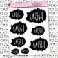 Ugh Blackout Sticker Sheet