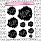 Nope Blackout Sticker Sheet