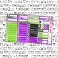 Beetlejuice Monthly, Weekly and or Journaling Sticker Kit