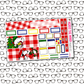 Dog Christmas Monthly, Weekly and or Journaling Sticker Kit