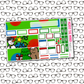 Classic Christmas Monthly, Weekly and or Journaling Sticker Kit