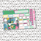 Spring Cleaning Monthly, Weekly and or Journaling Sticker Kit