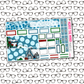Christmas Village Monthly, Weekly and or Journaling Sticker Kit