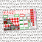 Hippo for Christmas Monthly, Weekly and or Journaling Sticker Kit