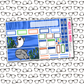 Be A Shark Monthly, Weekly and or Journaling Sticker Kit