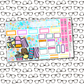 Chill Out Monthly, Weekly and or Journaling Sticker Kit