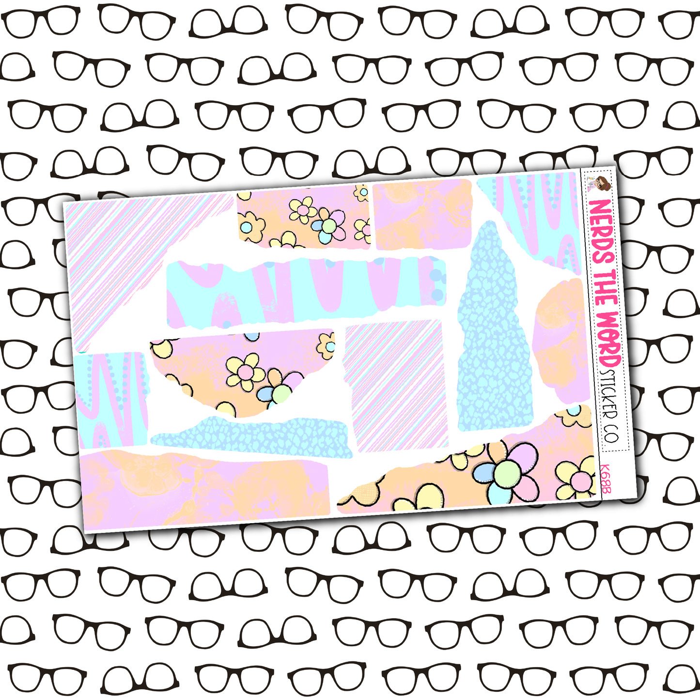 Groovy Halloween Monthly, Weekly and or Journaling Sticker Kit
