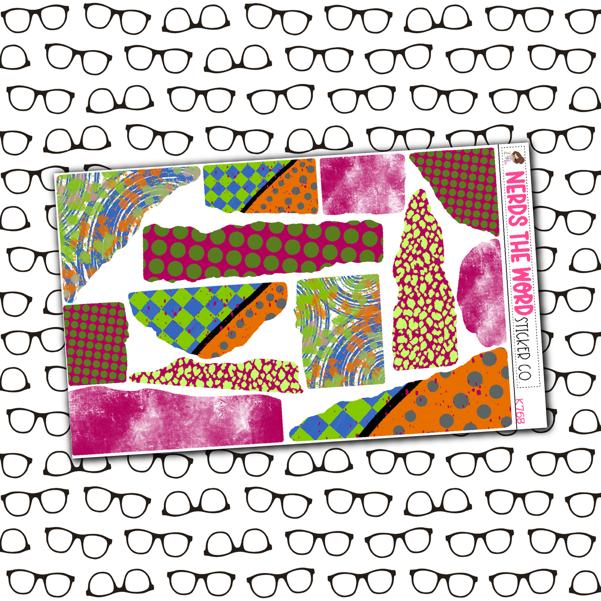 Brains Monthly, Weekly and or Journaling Sticker Kit