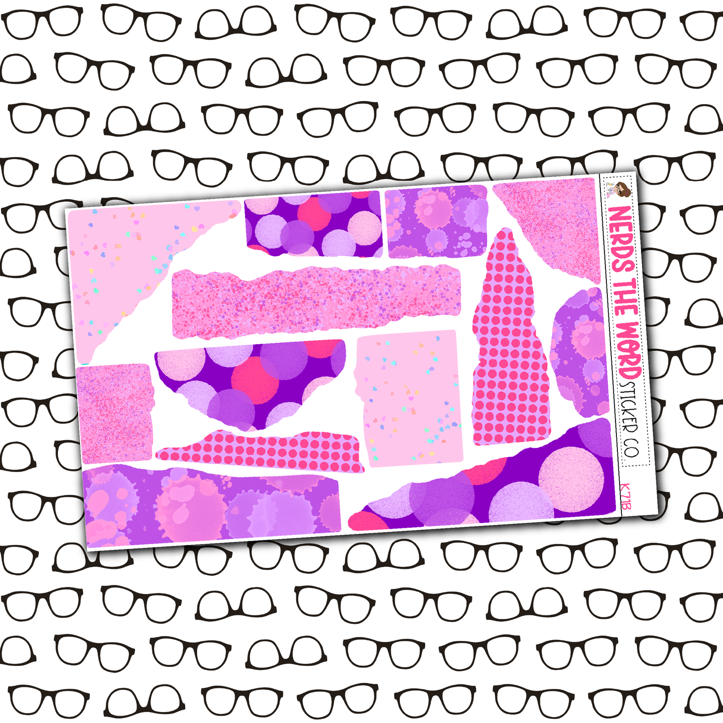 Life is Sweet Monthly, Weekly and or Journaling Sticker Kit