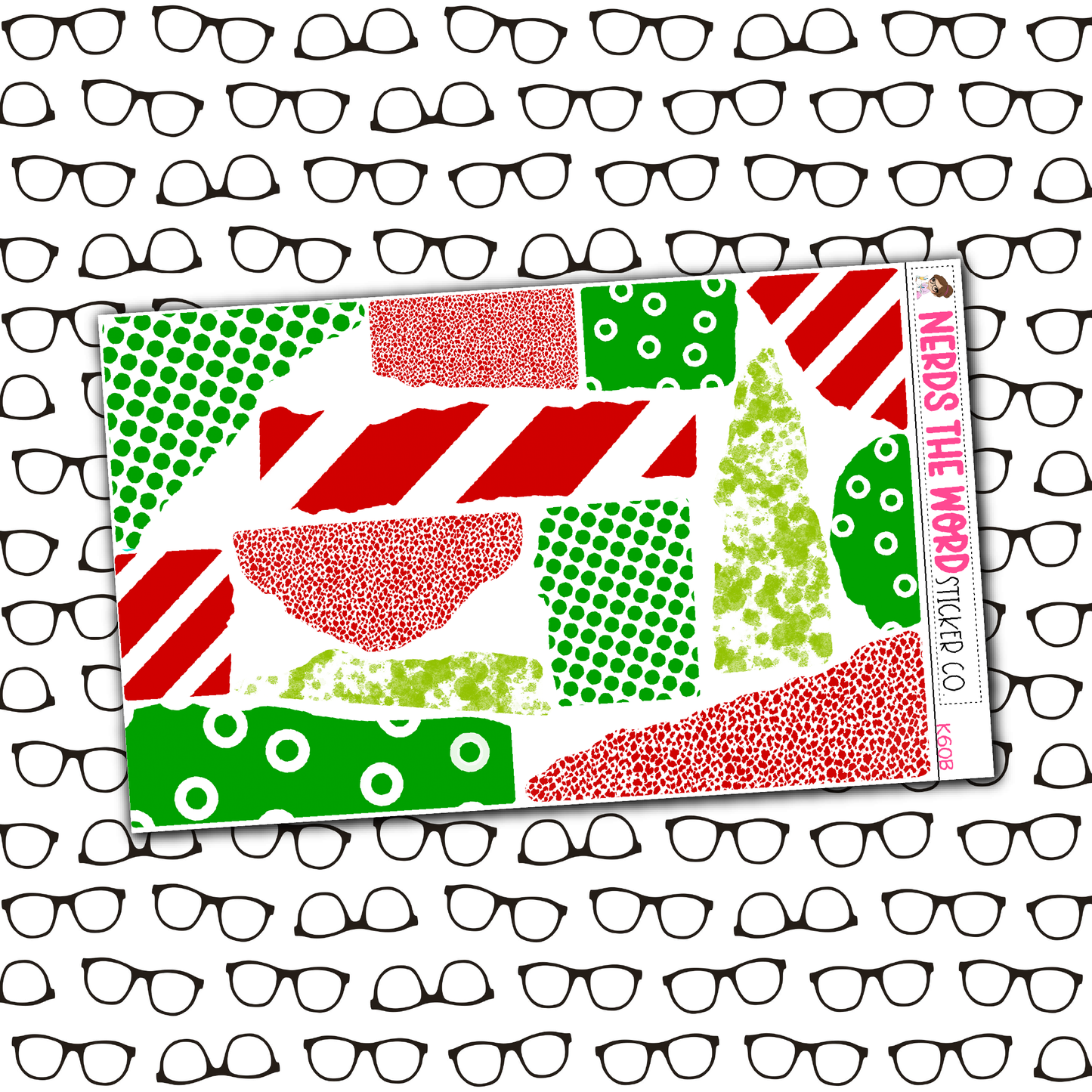 HoHo Gnome Monthly, Weekly and or Journaling Sticker Kit