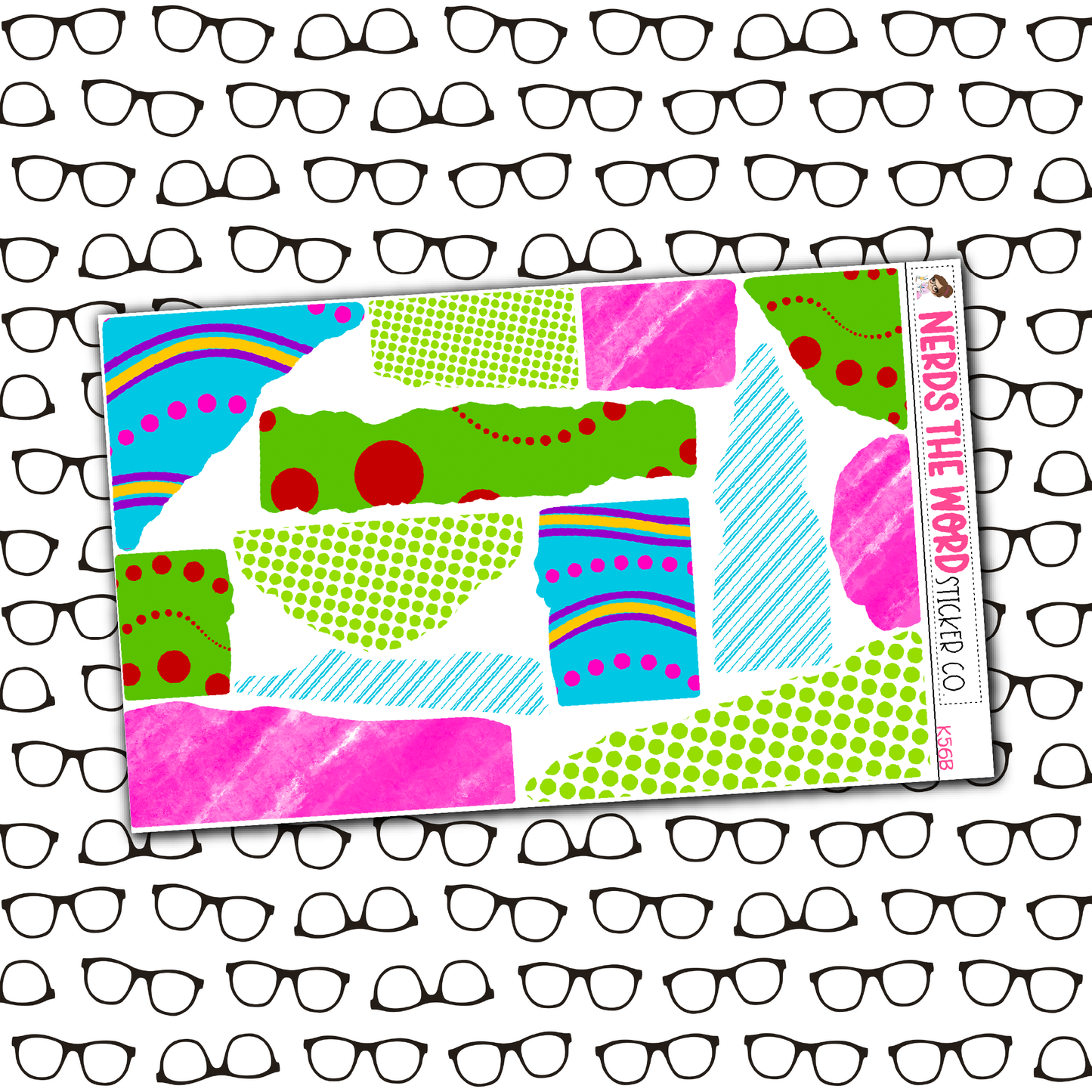 You're a Mean One Monthly, Weekly and or Journaling Sticker Kit