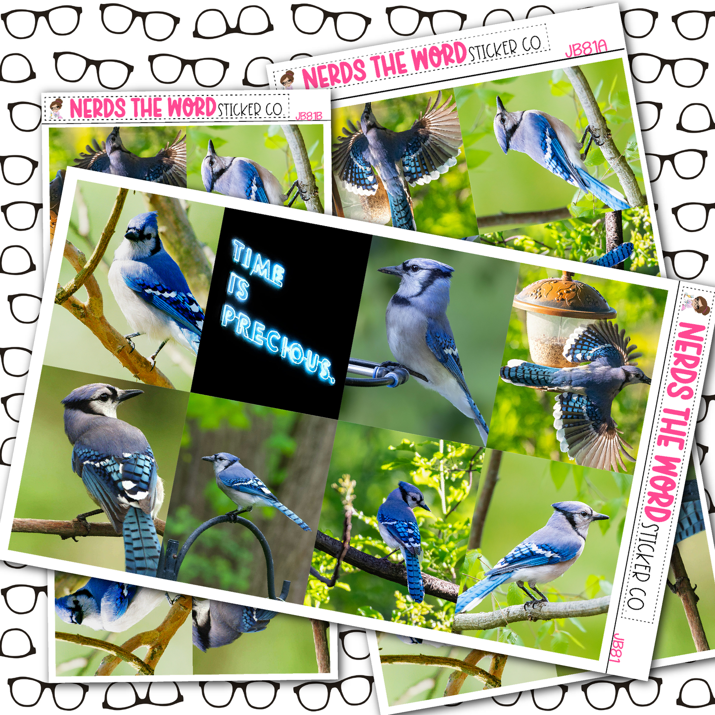 Blue Jay Planner Stickers Just Boxes