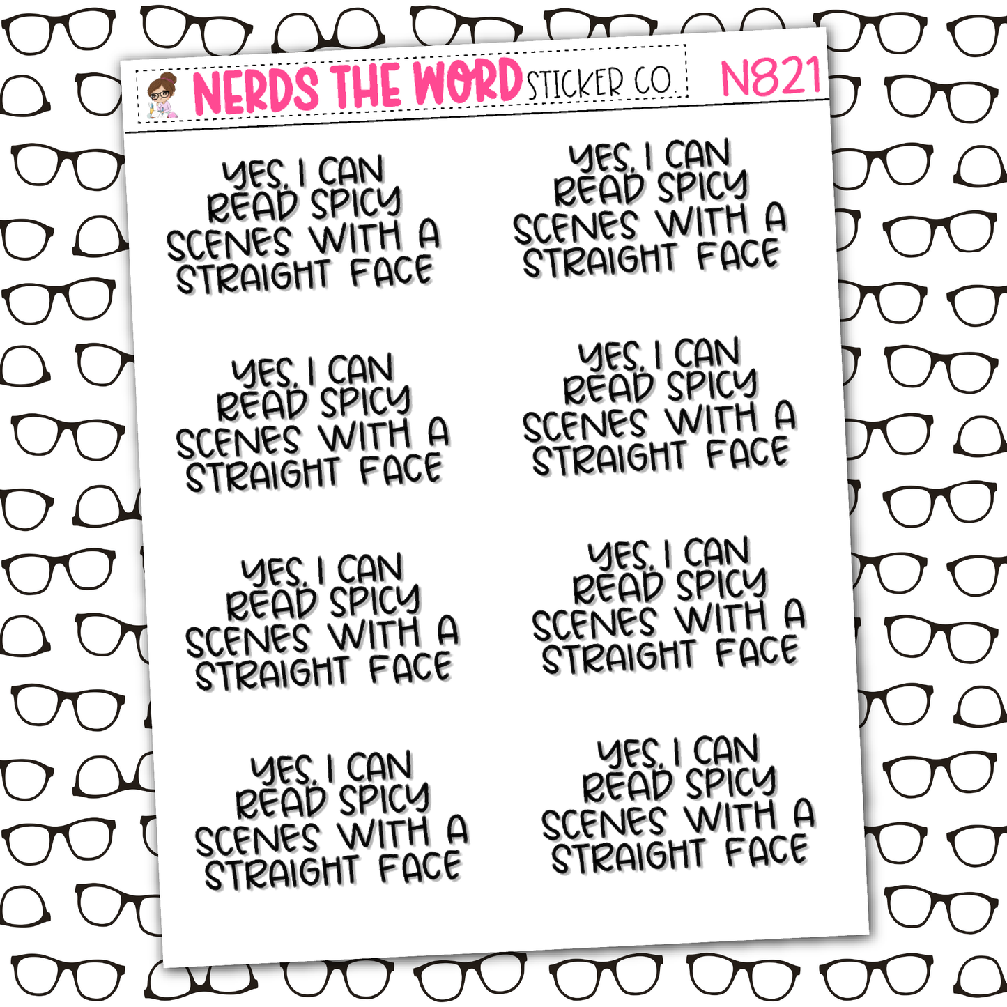 Spicy Scene Sticker Sheet