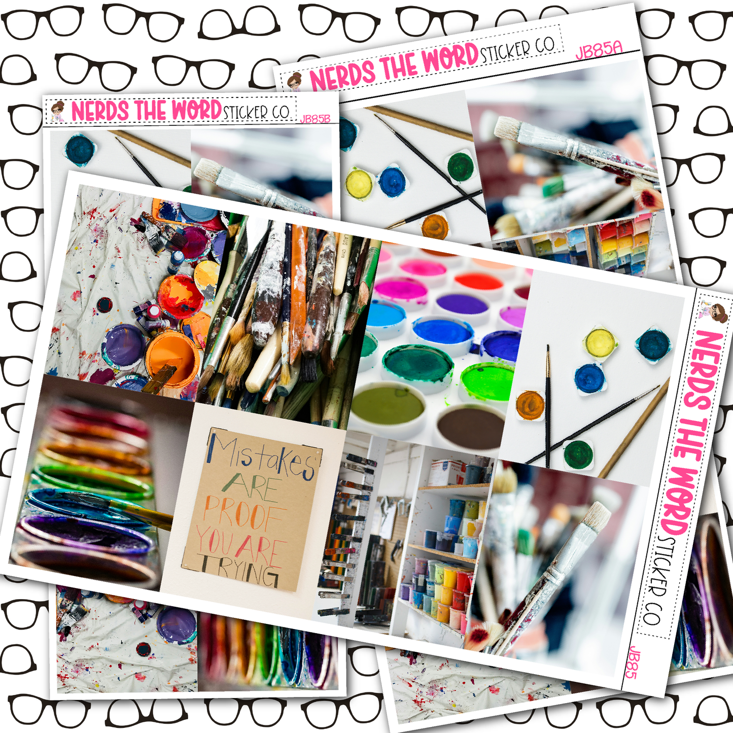 Paint Planner Stickers Just Boxes