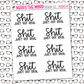 Shit Just Got Real Sticker Sheet