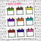 Hanging Note Brights Sticker Sheet