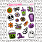 Spooky Season Monthly, Weekly and or Journaling Sticker Kit