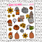 Sweater Weather Monthly, Weekly and or Journaling Sticker Kit