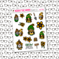 Sunflower Gnomes Weekly Planner Kit